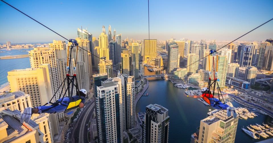 Dubai: Zip Line across the Marina